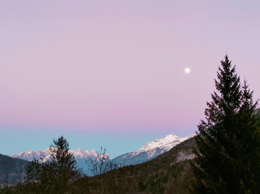 Il Terrazzo Sulle Dolomiti Apartman Cibiana Kültér fotó