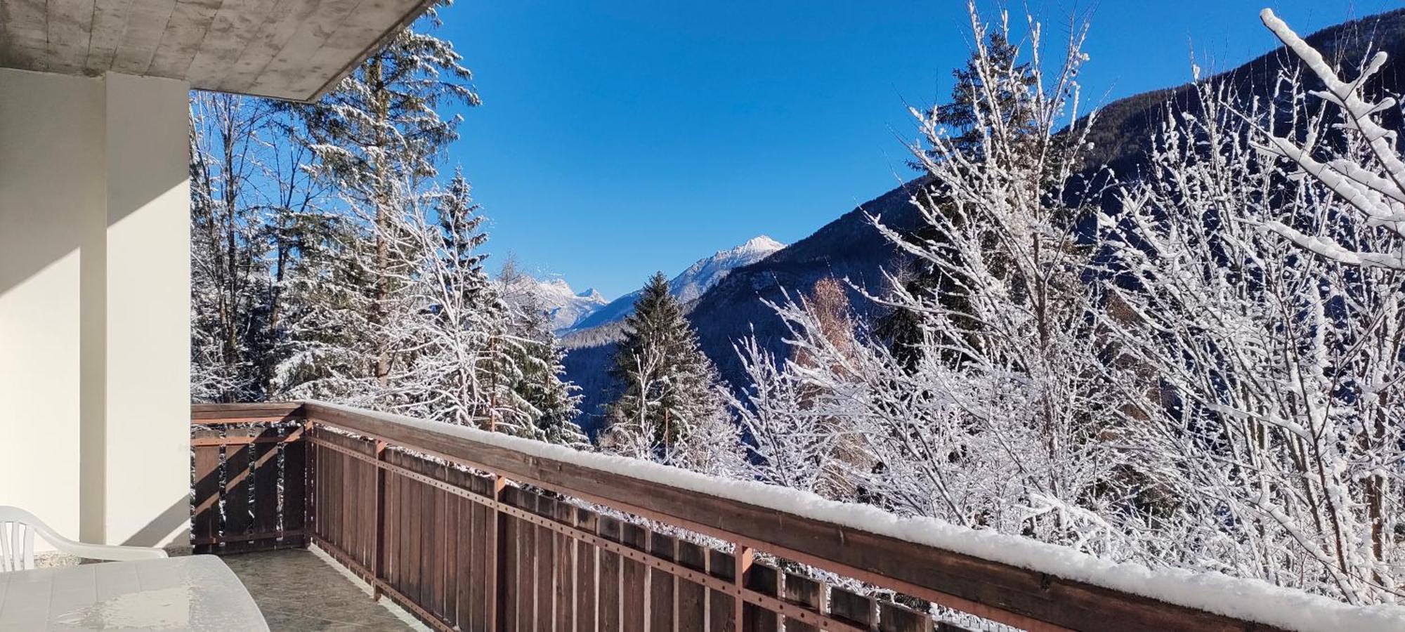 Il Terrazzo Sulle Dolomiti Apartman Cibiana Kültér fotó